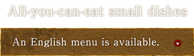 An English menu is available.