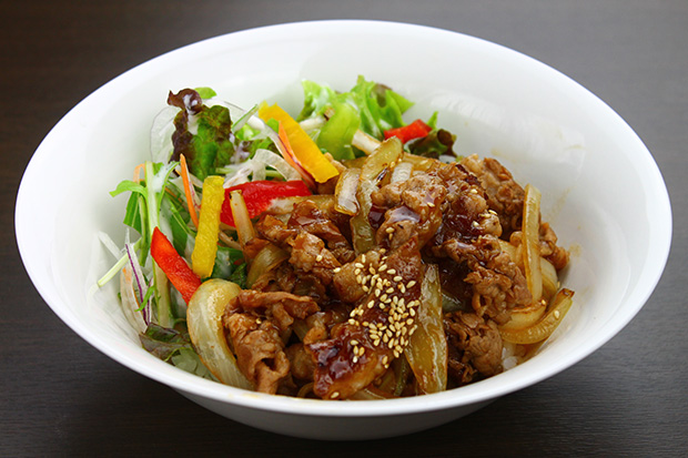 牛カルビ焼肉丼